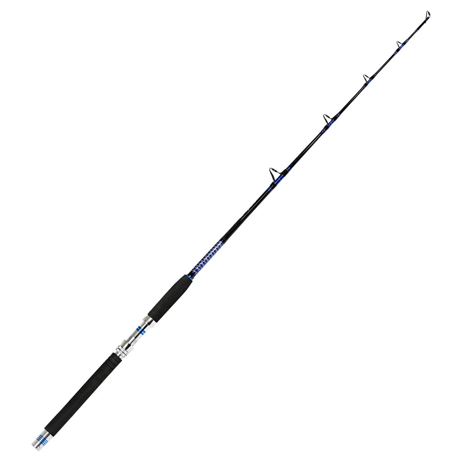 Fiblink 1-Piece/ 2-Piece Saltwater Offshore Trolling Rod Big Game Rod