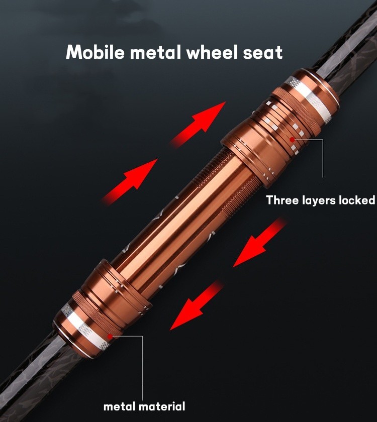 Telescopic Fishing Rods Carbon Fiber Rod Big Game Long Cast Fishing Rod Travel