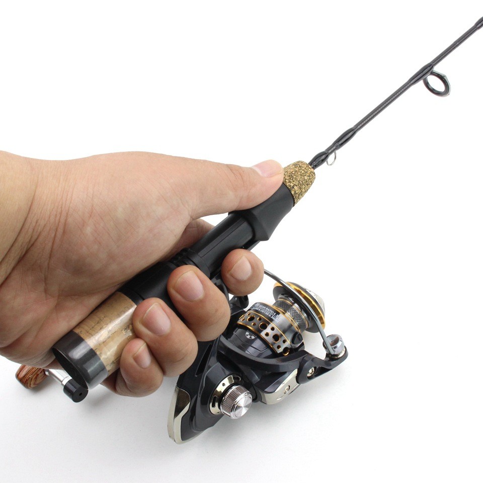 60cm Ice Fishing Rod Combo: Portable Winter Pole and Reel Set for Fishermen