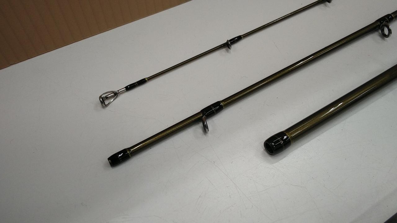 Smith TRMK-C394UL Trout Fishing Rod 3’9″ (35.5cm), 4-Piece, 2-7g Lure