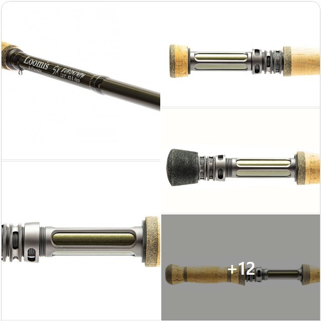 NEW Loomis and Franklin French SX leader and nymph fly rods 10ft-11ft 2-4 wt