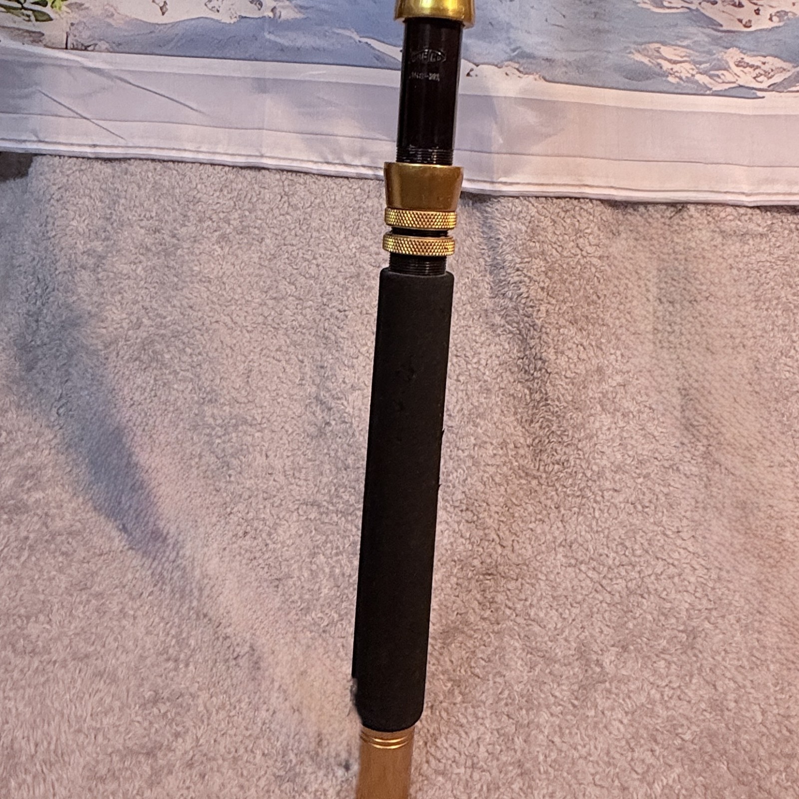 Calstar BT6465H Custom Conventional By Longfin 30-80lb Saltwater Rod Blue Gold