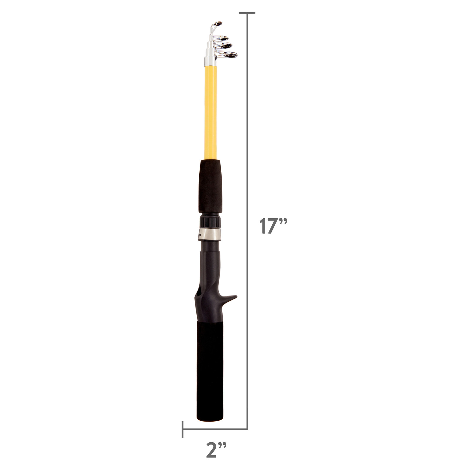 Eagle Claw Pack-it Casting Rod Telescopic 5ft 6in Medium action~FREE shipping