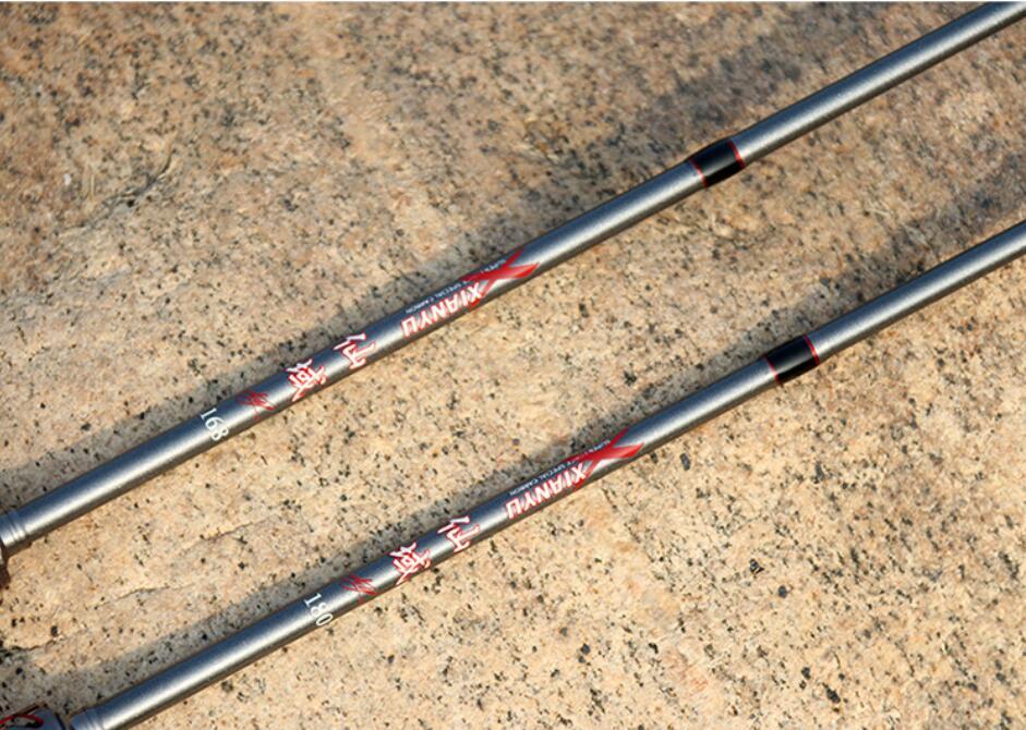 1.68M/1.8M Lure Carbon Fiber Fishing Rod Ultra Light Spinning Casting Rods Pole