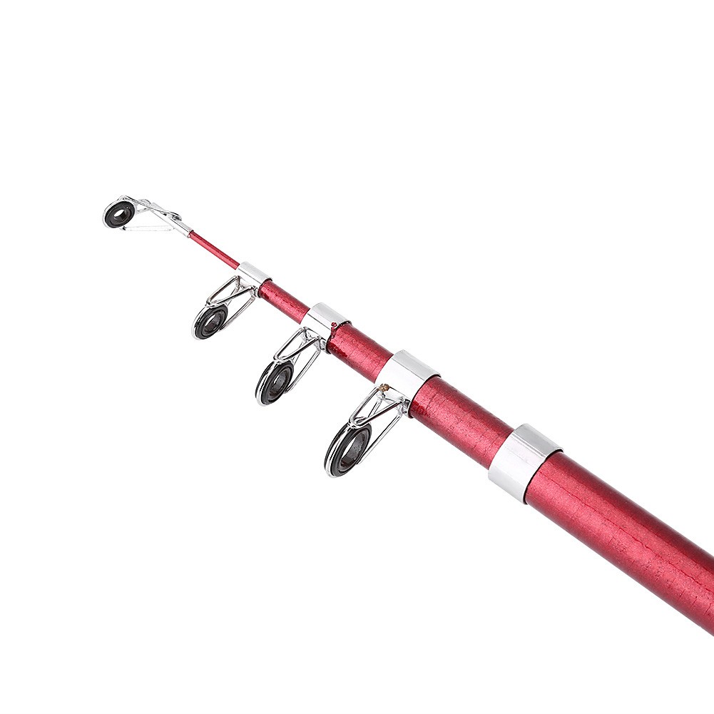 (1.8m)Outdoor Portable Lightweight Casting Telescopic Fishing Rod Reel Tack