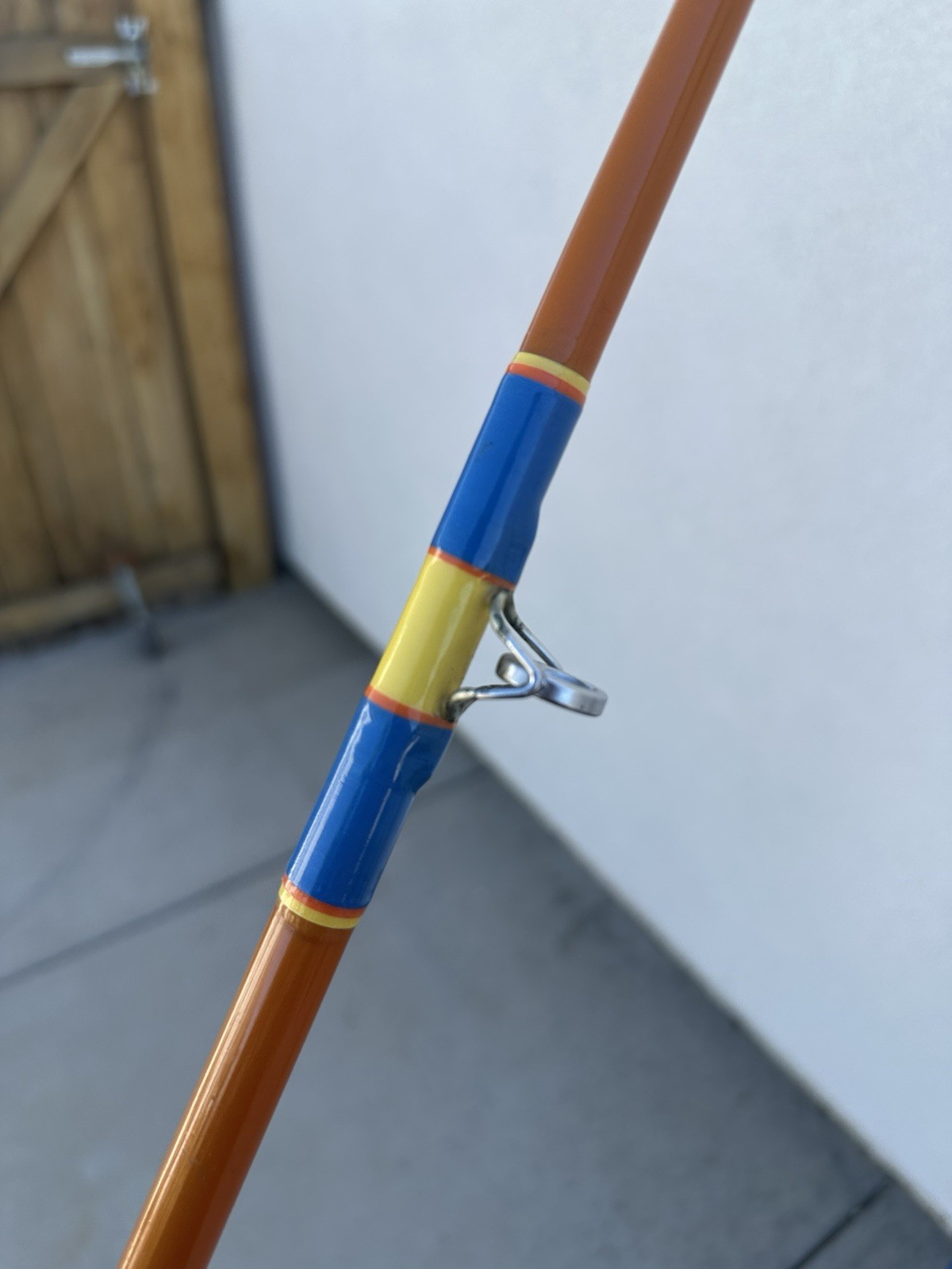 Kencor Tenlew Magnaglas 610-86C Conventional Fishing Rod 2 Piece 8’6” 10-40lb
