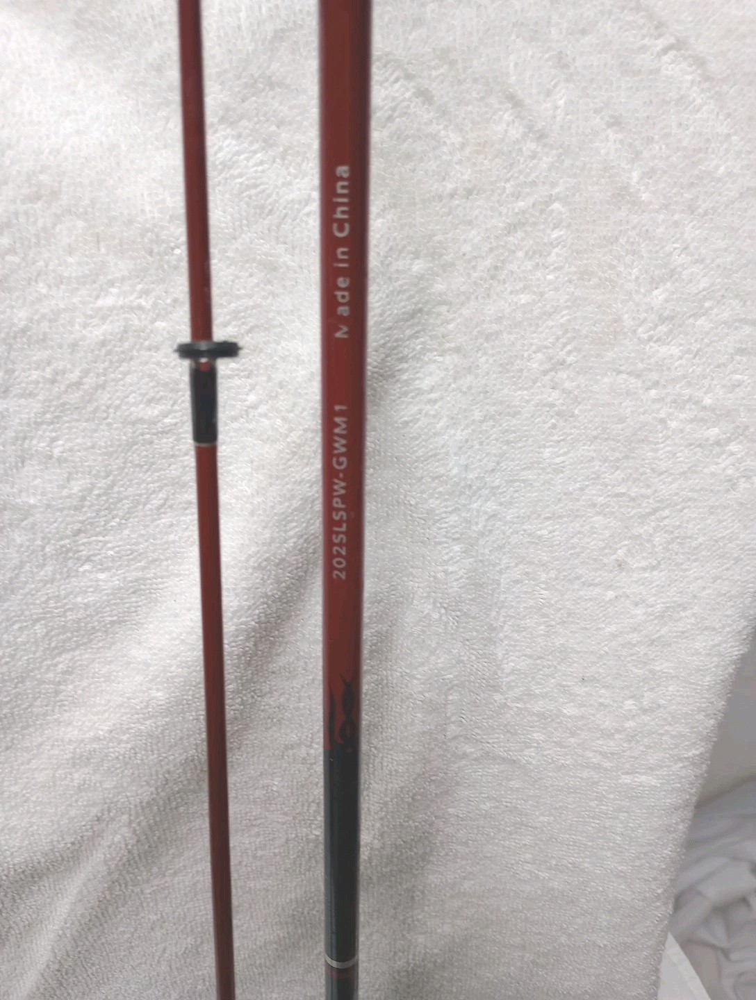 Zebco SlingShot 202 SLSPWA-GWM1 Fishing Rod 2 Piece Pre Owned