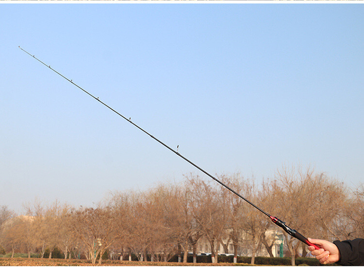 1.65M/1.8M Lure Fishing Rods Spinning Casting Carbon Fiber Fishing Rod Fast Pole