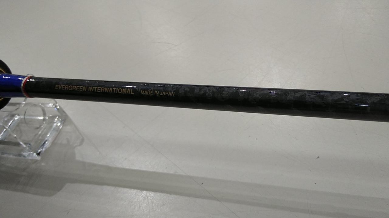 Evergreen Bass Fishing Rod 6’2″ 121g 1pc 1/4-3/4oz lure 8-16lb line