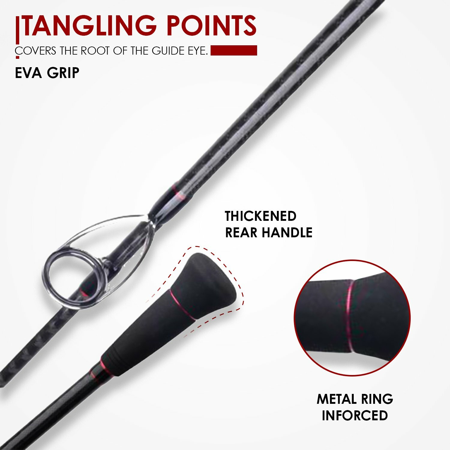 Slow Pitch Jigging Rod 100% Toray Carbon – Casting Spiral Fuji Guides Saltwater