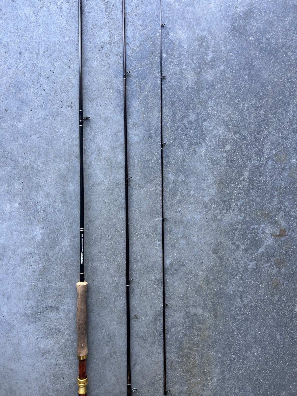Sage Graphite III GFL 8100-3 RPLB Fly Rod 10’ 3wt Fast 3pc Cork