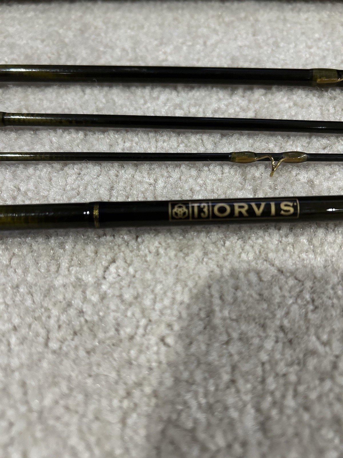 Orvis Trident TLS Mid-Flex 7.5 Fly Fishing Rod. 9’ 6wt. W/ Tube