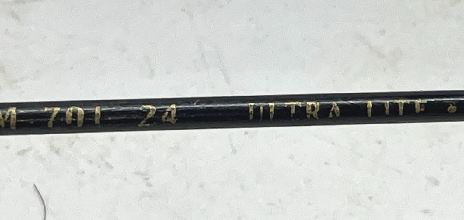 South Bend “Mini Mite” M-701 24″ Ultra-lite Graphite Ice Fishing Rod 24 Inch