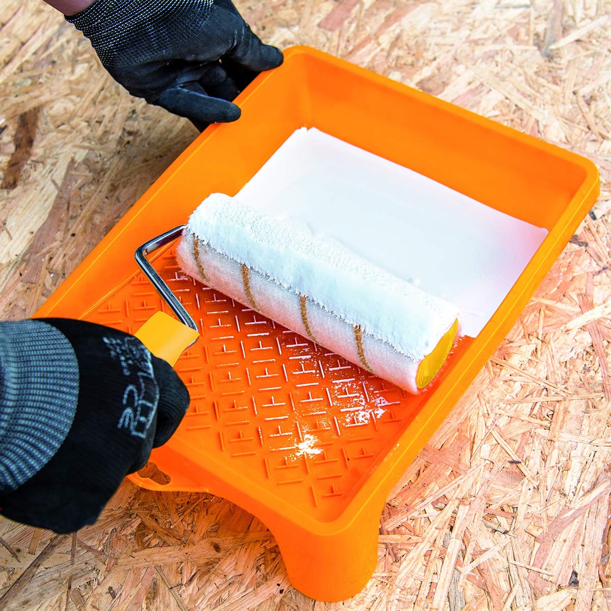 10 x paint trays, paint tray width 25 cm, length 36 cm, painting tray for wall paint…