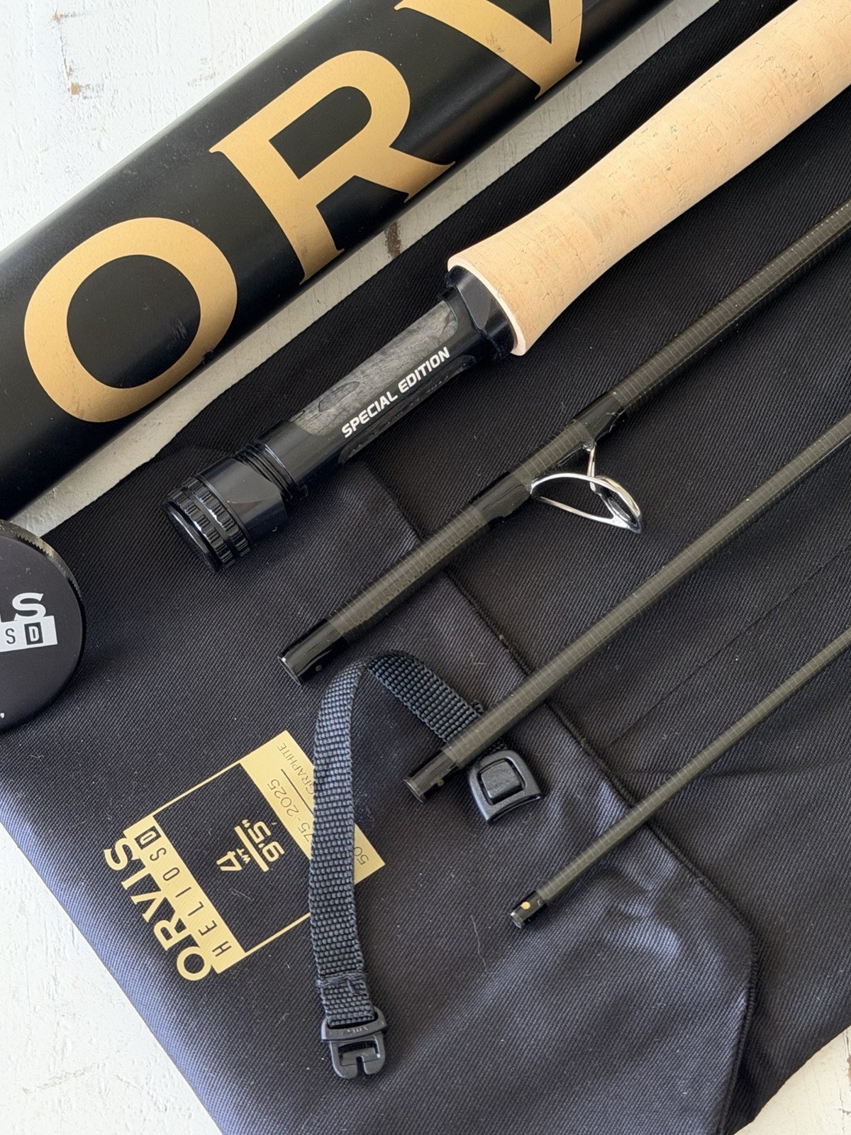**BEAUTIFUL**🔥~NEW~ORVIS HELIOS-4D 50th ANNIVERSARY EDITION 4wt 9’6in Rod!! 🔥