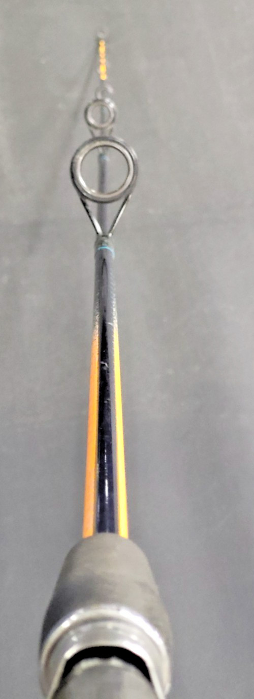 Vintage Ryobi Fintek Night Stik 1-Piece Spinning Rod, Model NS 160M, Graphite