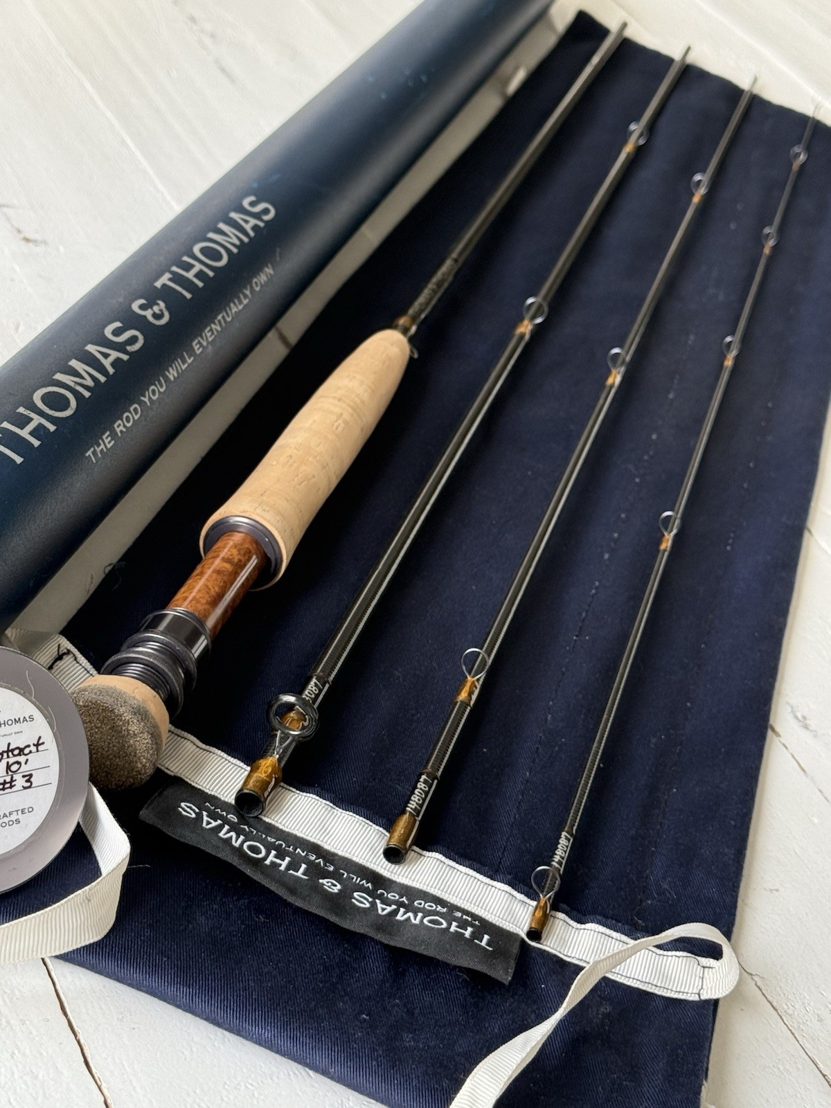 ** BEAUTIFUL**🔥 Thomas & Thomas CONTACT 3wt 10’ft~4pc Fly Rod!!🔥~LQQK~🔥