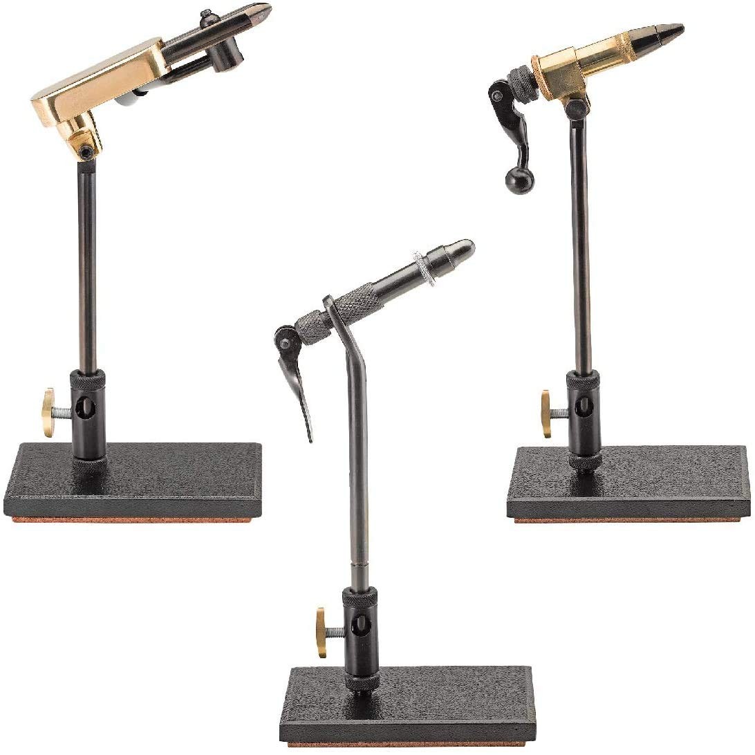 TIEMCO 8107C Sunrise Pedestal Vise Chrome Silver