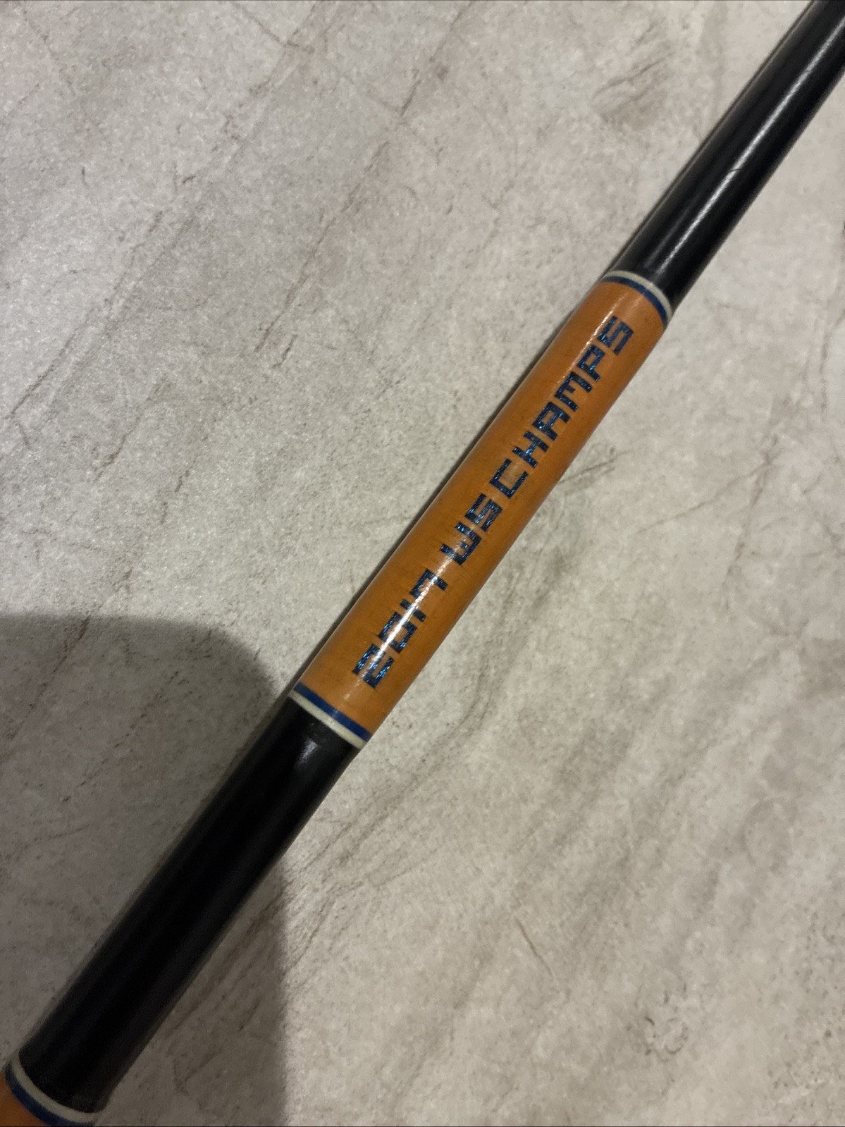 Nice Preowned custom built 6’-10” bass fishing rod “GO STROS 2017 WS Champs”