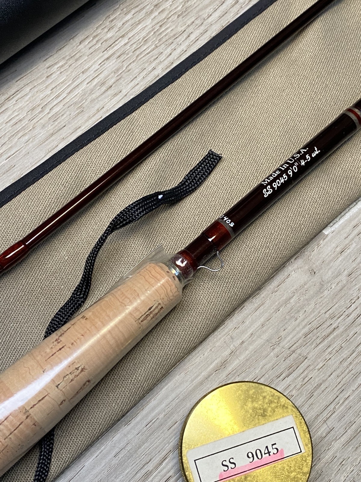 [Near Mint] Powell SS9045 9’0” 4-5wt Fly rod w/Sock and Tube