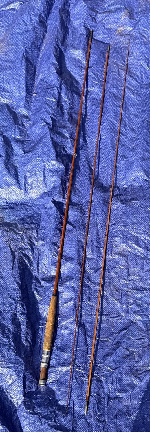Orvis Impregnated “Battenkill” Vintage Bamboo Fly Rod 8.5ft Extra Tip