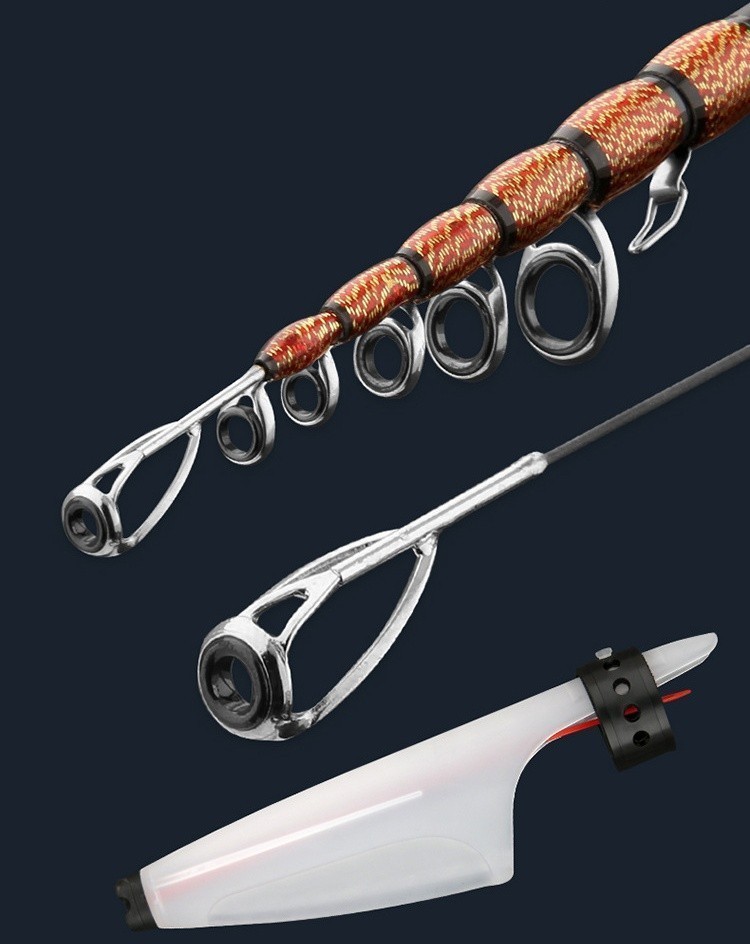 Spinning Rod 5ft 6ft Telescopic Rod Carbon Fast Travel Trout Rod Casting
