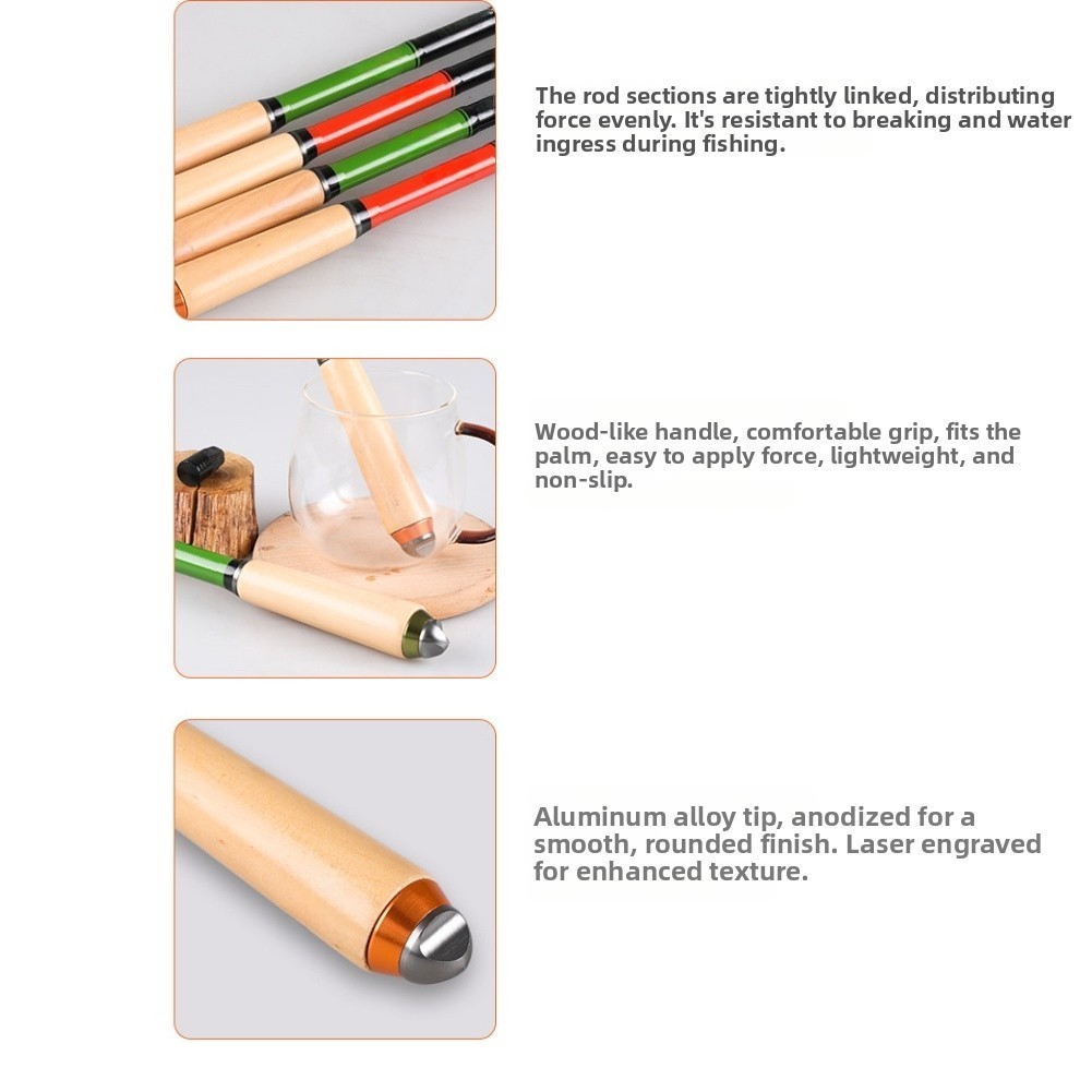 Ultralight For Mini Stream Rod Telescopic Portable 1. 1.5m 1.7m Composite