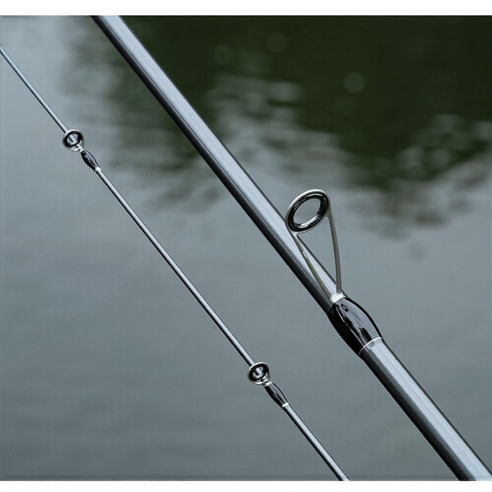 Lightweight Carbon Fiber Lure Rod with For Fuji Guides for All Water Conditions