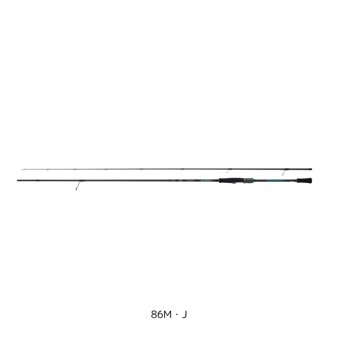 Daiwa 25 Emeraldas X 86M Spinning Fishig Rod 2.59m 106g 2-Piece Used