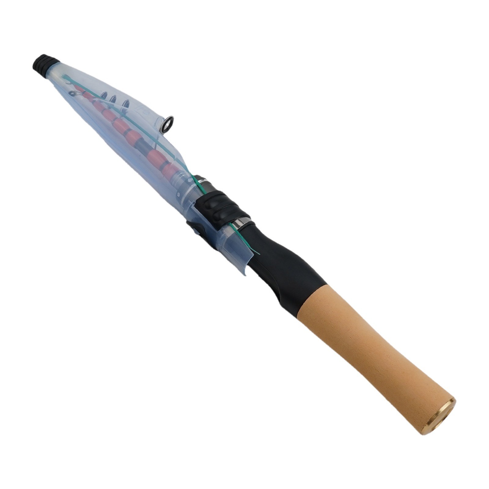 Portable Telescopic Casting and Spinner Fishing Rods UL Horse Mouth Rod 4-10lb