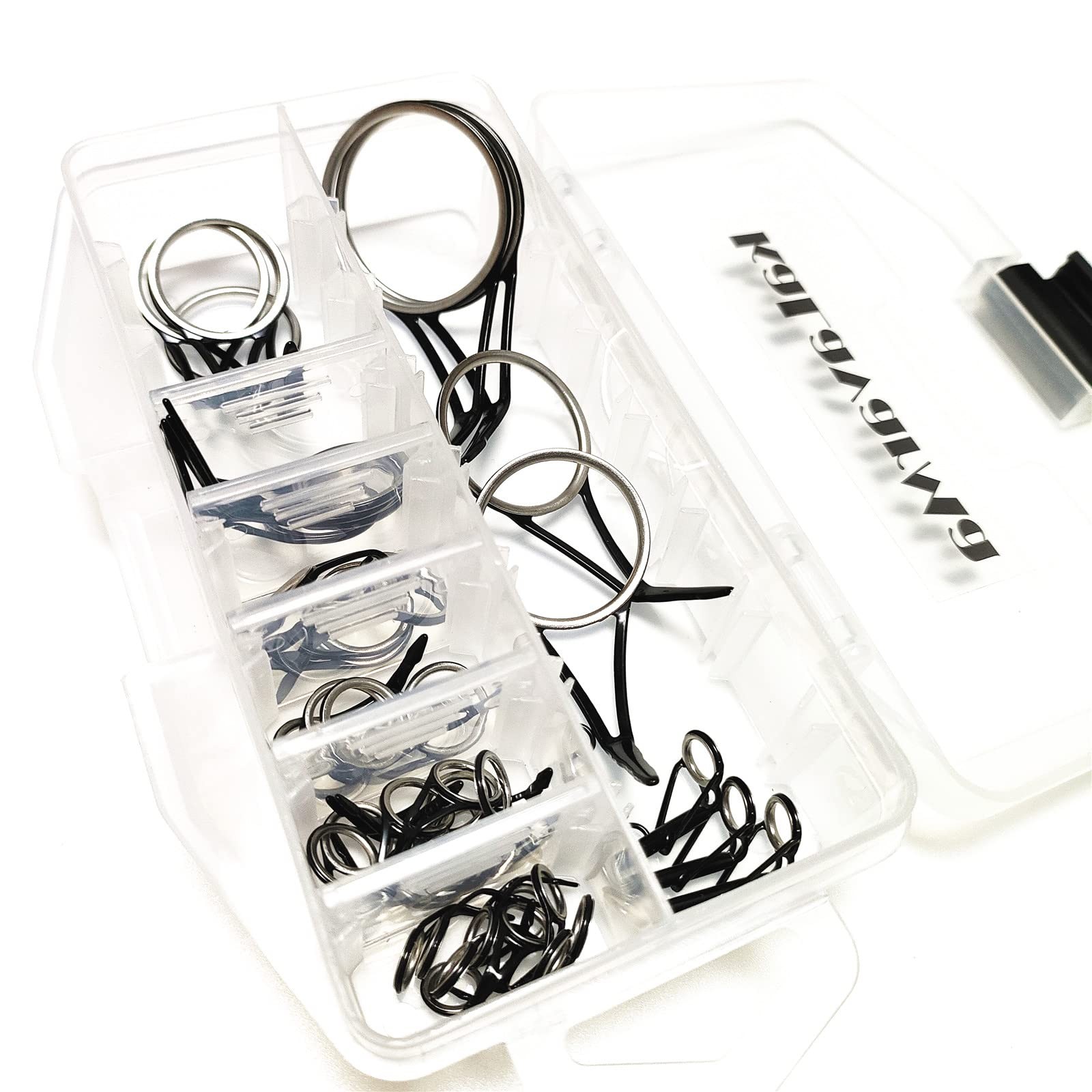 Minima Rings one Piece Stamped Frame Guide Fishing Rod Repair Kit Guide Tip T…