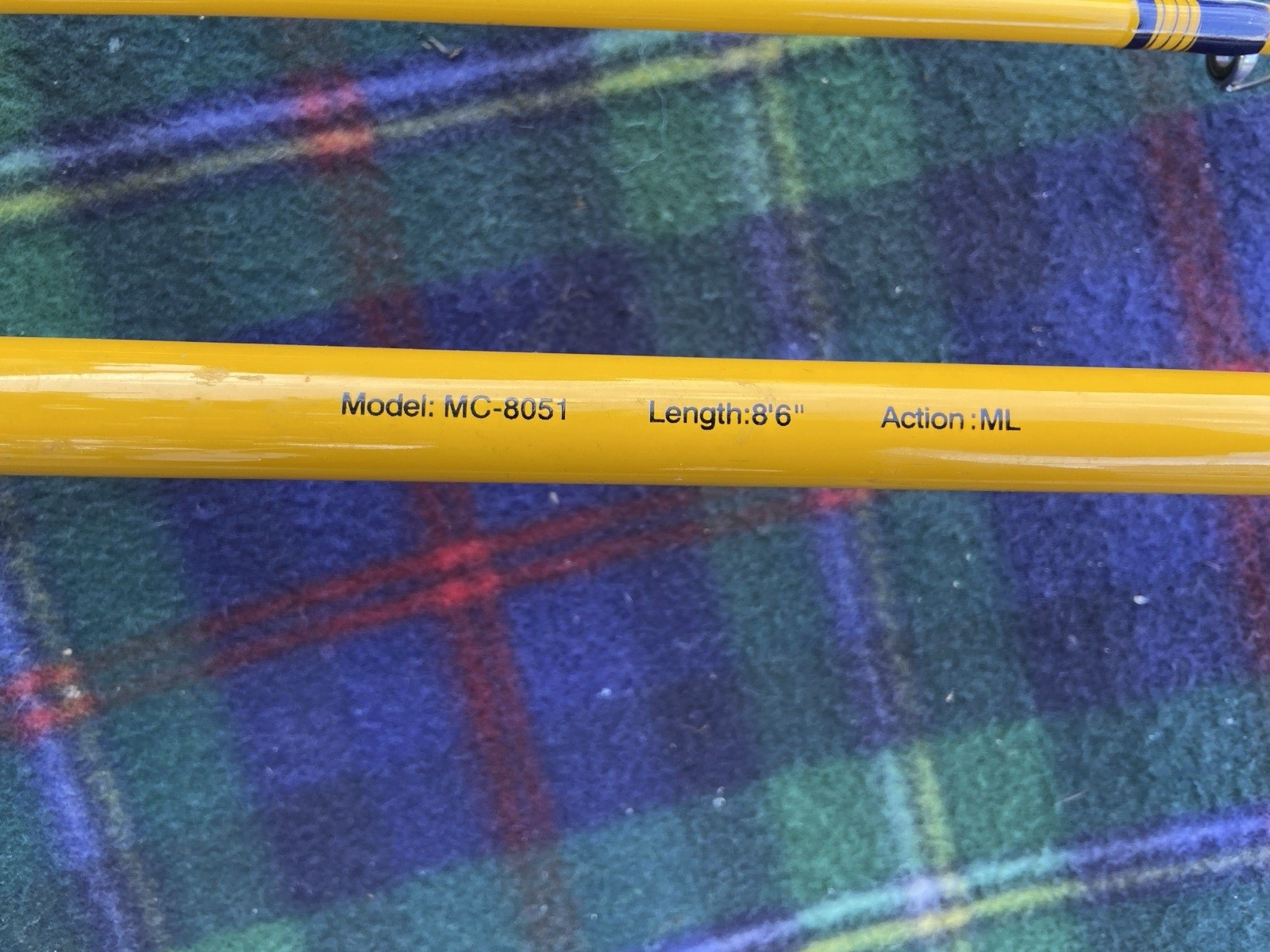 PAIR OF TRAVERSE BAY TACKLE 8’6″ TROLLING DOWNRIGGER SLAMMER RODS