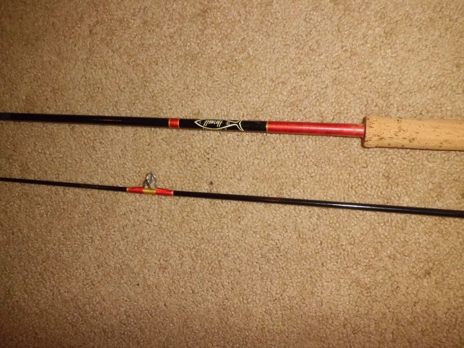 Vintage HARNELL Light Spinning 7′ Rod made in USA- 6-12lb