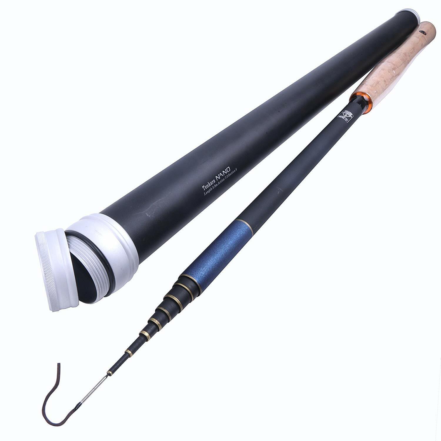 Nano Tenkara Rods 11’/12’/13′ IM12/40T Carbon Tube Telescopic Pole
