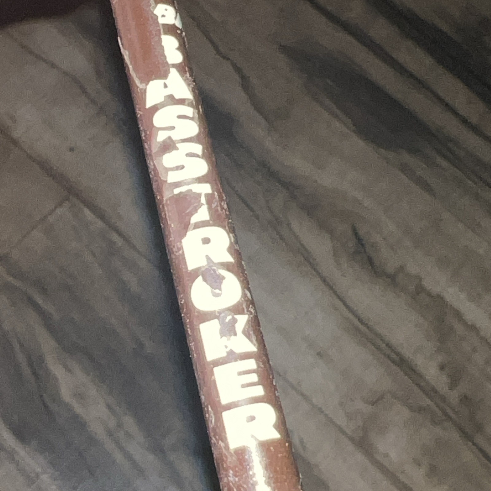 Vintage SABRE Basstroker Custom BaitCasting 5.5’ Rod 8-20lb BS154 Fast Taper USA