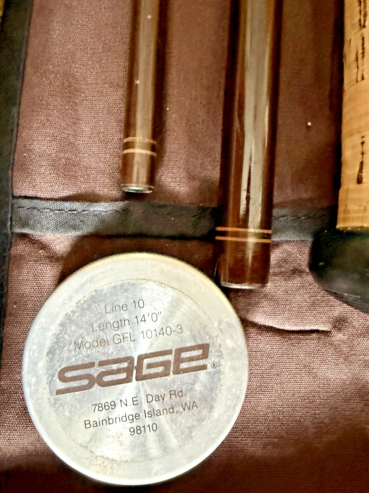 Sage Graphite GFL 14 Foot #10 3 Piece Spey Salmon Fly Rod with Bag & Tube