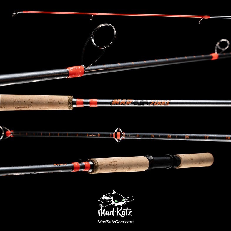 Mad Slabz 6’6″ -Orange (Line 2-10lb Lure 1/64oz-1/8oz)