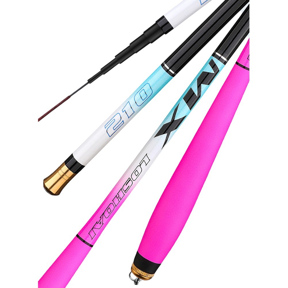 Travel Friendly Carbon Fiber Fishing Rod 1 5m to 6 30m with Multi Strand Rope