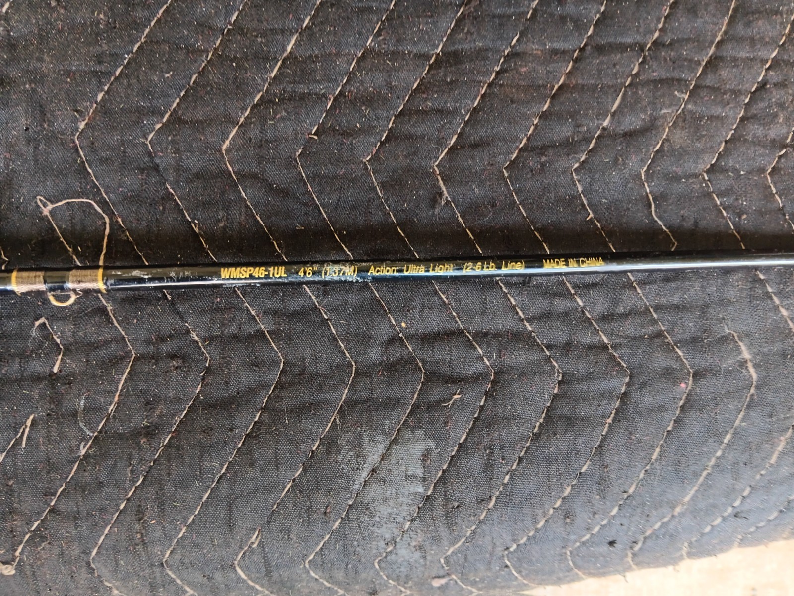 shakespere micro spin ultra light rod