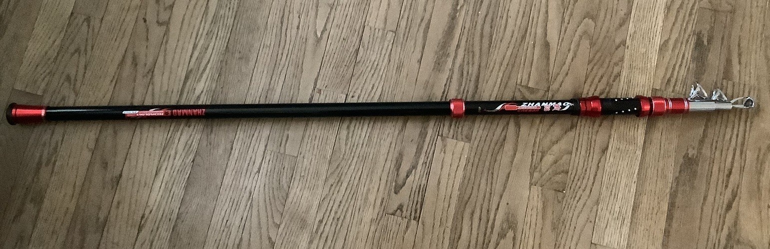 ZHANMOA Tech Pro 2x Power Carbon 450 Surf Rod NEW