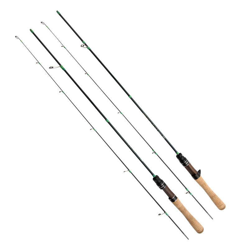 1.68M/1.8M Carbon Fiber Fishing Rods Spinning Casting Fishing Rod Poles Travel