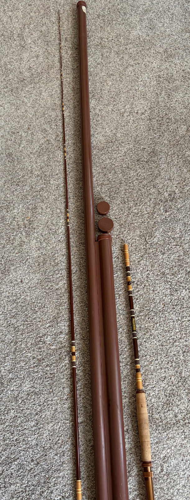 Browning “Silaflex” 8 foot, Flyrod in case, mint condition