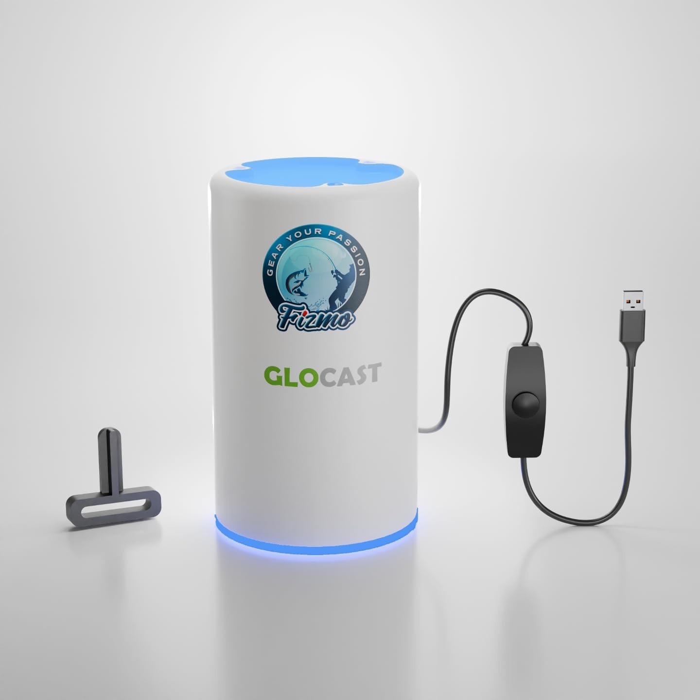 Aramish GloCast – Instant UV Light Charger Glow Cup Fishing for Glow Lures Fresh