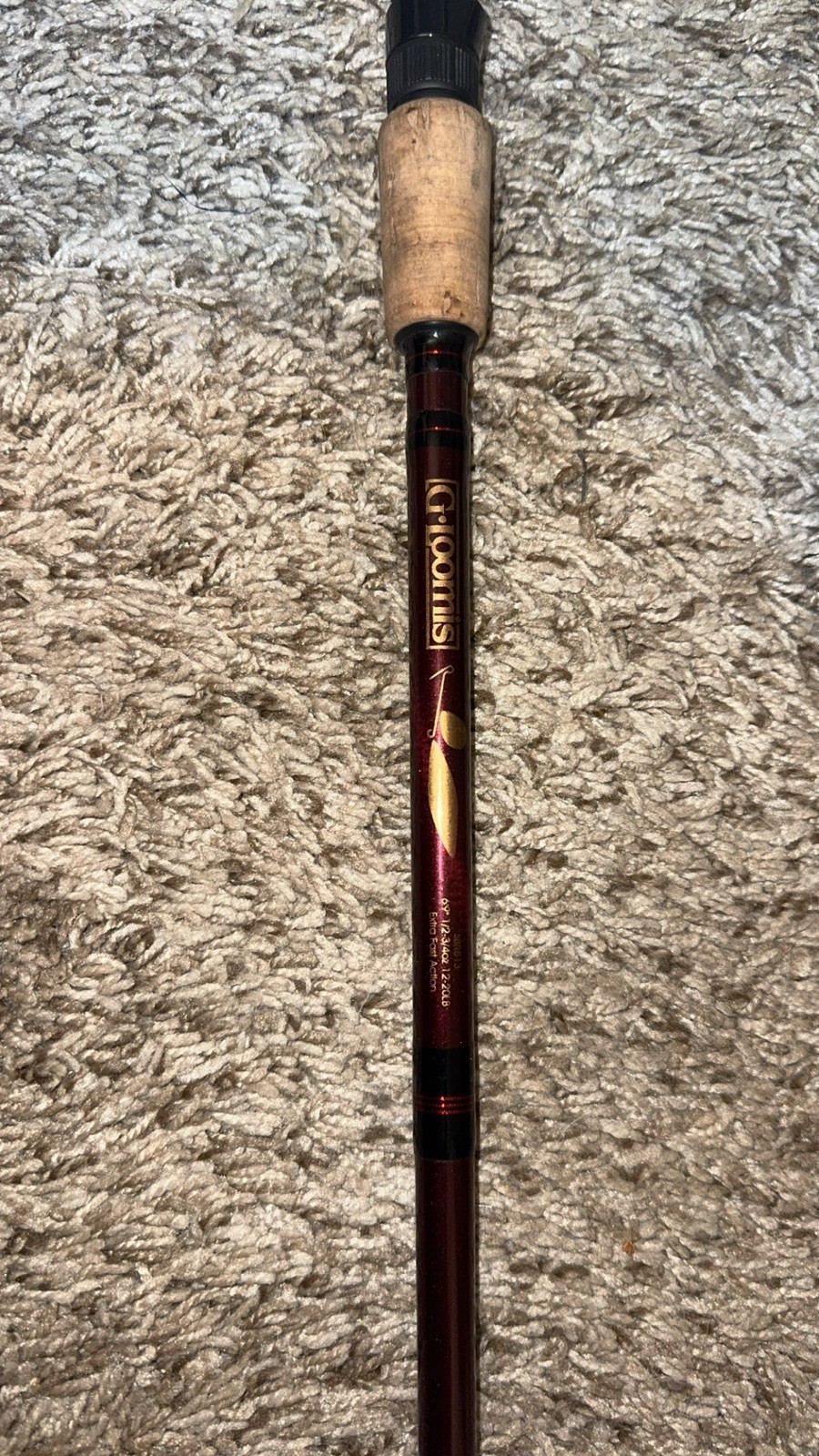 RARE G. Loomis SBR813 6’9″ Casting Rod H Extra Fast 12-20lb 1/2-3/4oz