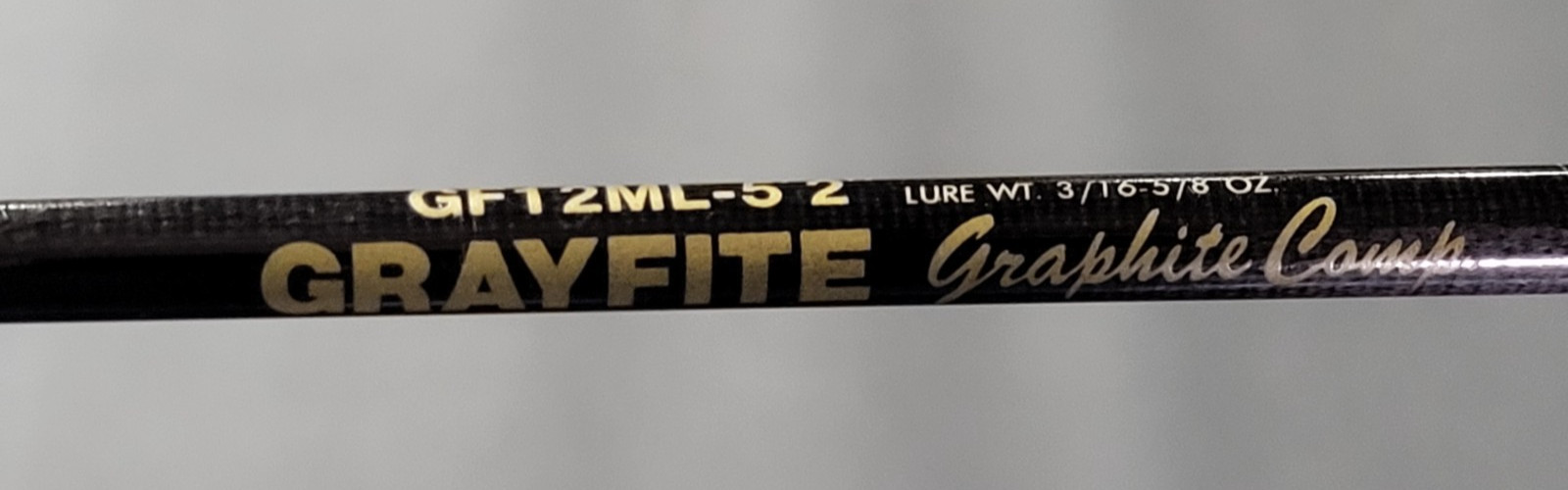 Berkley Grayfite Graphite Composit 5’2″ Baitcasting Fishing Rod, GF12ML, EX Cond