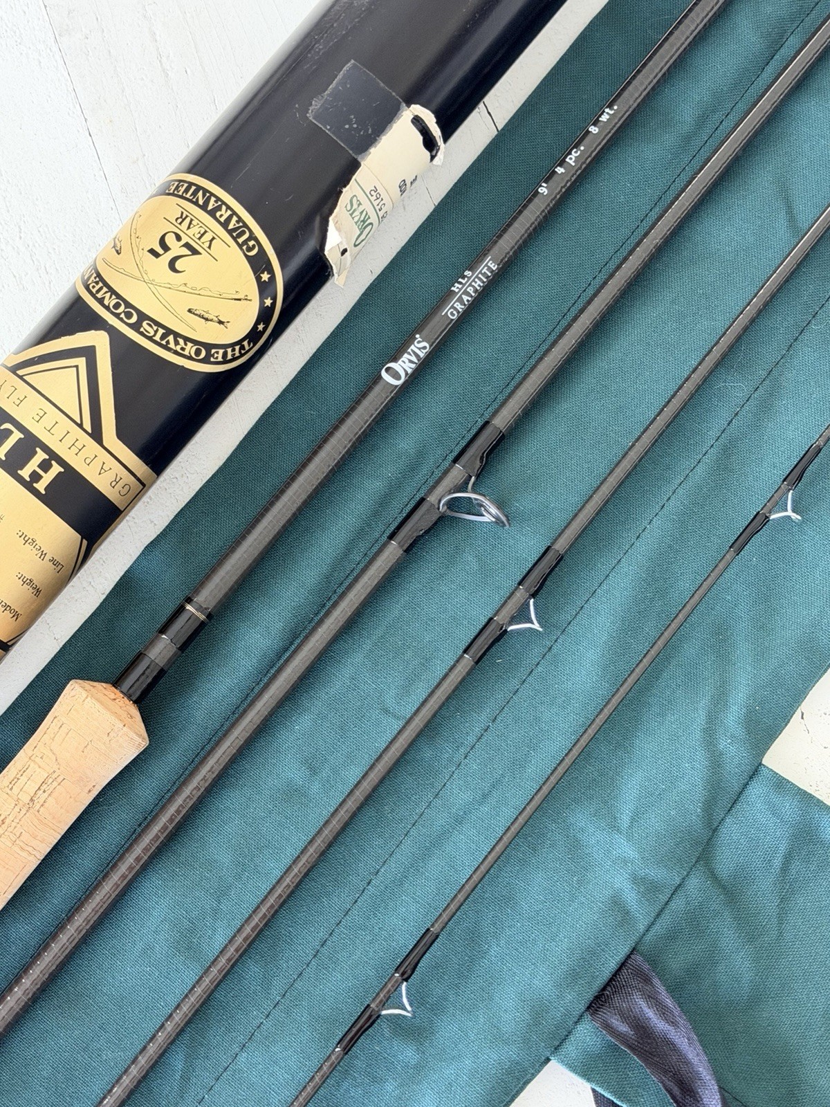 **BEAUTIFUL** ORVIS HLS GRAPHITE 8wt. 9’ft Flyrod!🔥~EXCELLENT~🔥