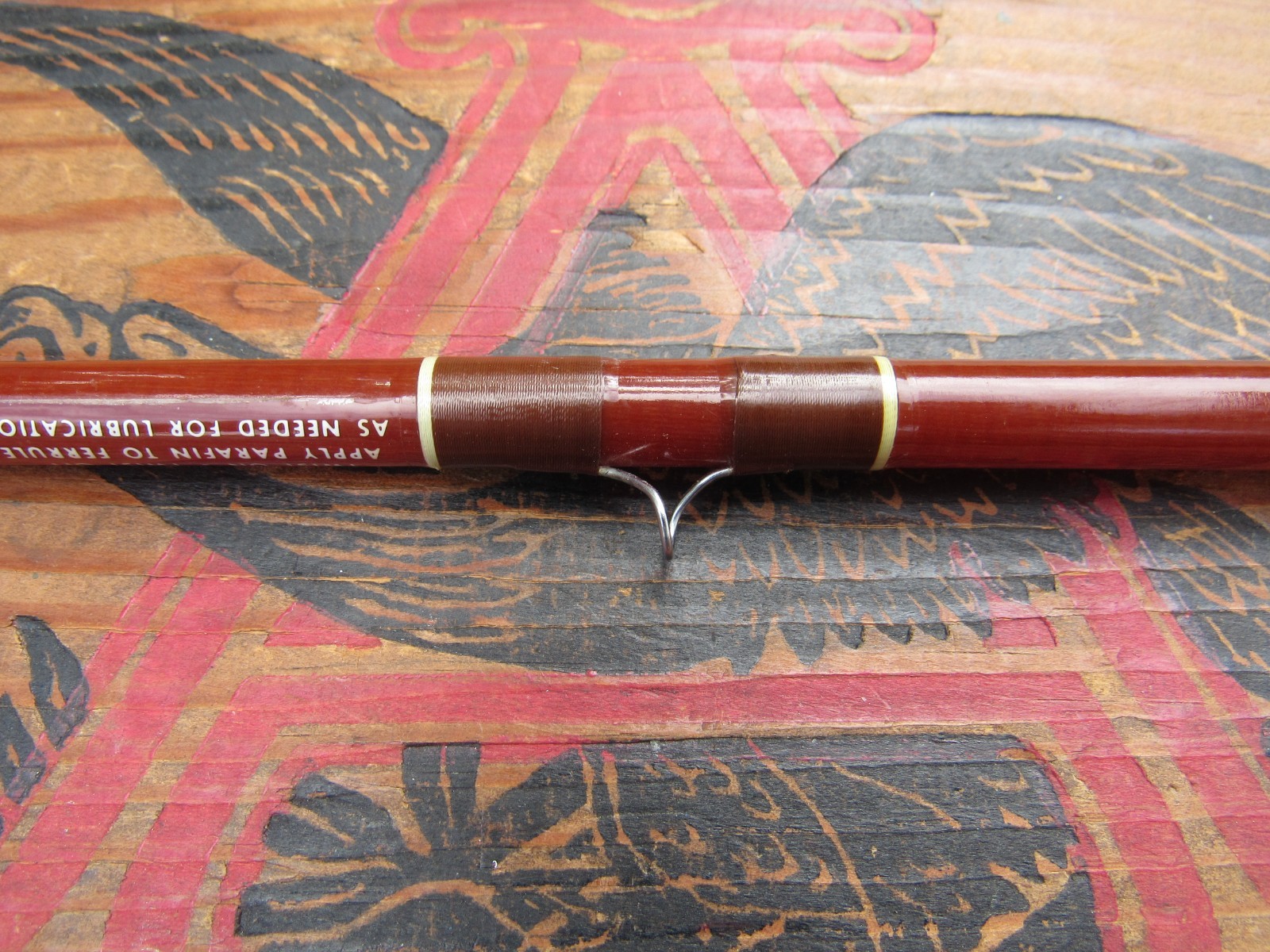 Vintage Fenwick FF85 Feralite 8″6″ Fly Rod USA Made Fiberglass 7-8-9 Excellent