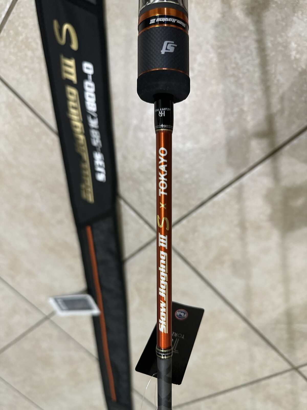 TOKAYO HEARTY RISE SLOW JIGGING ROD III S. POWER 2. 500Gr. Conventional Rod.RARE