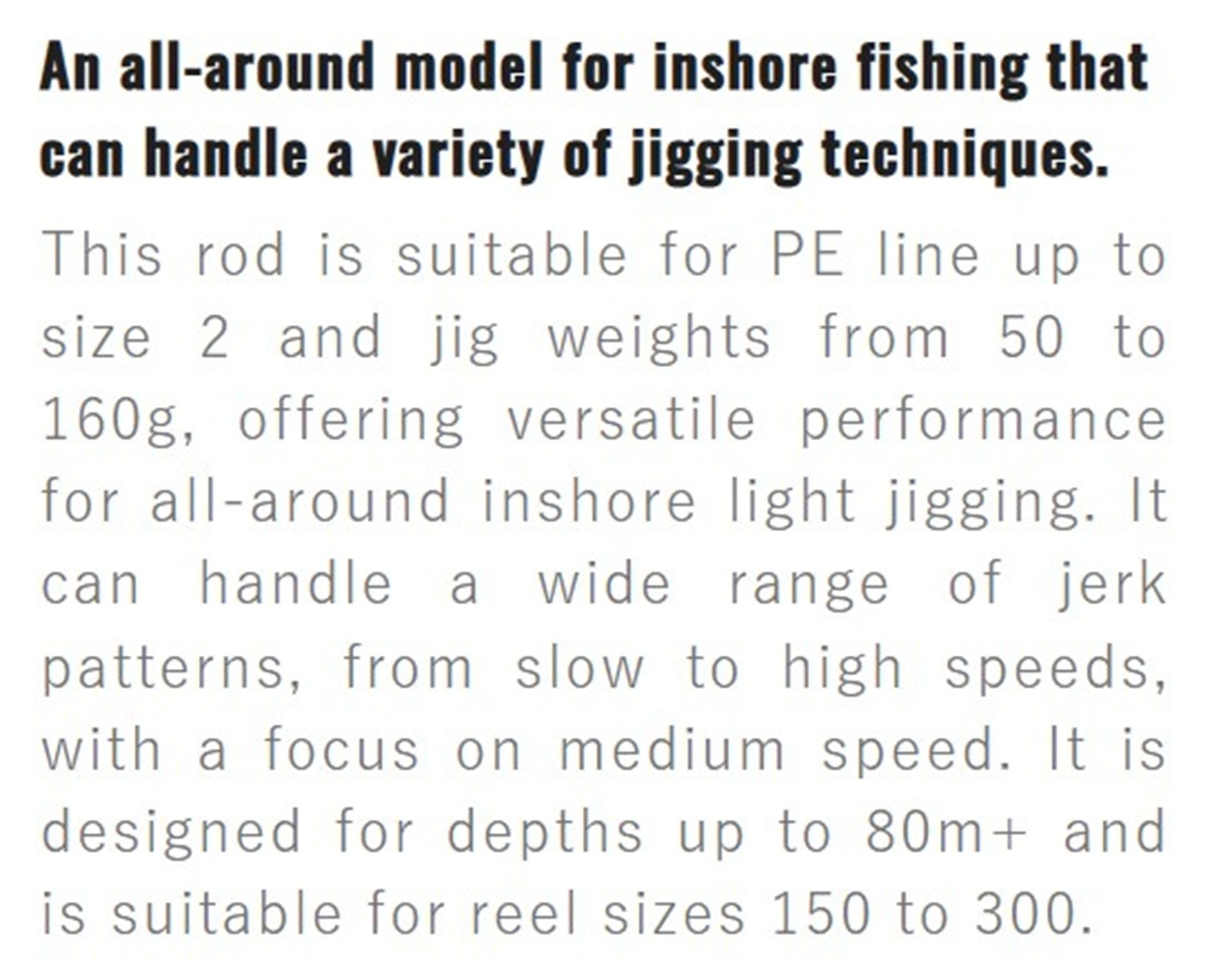 Shimano Rod Baitcast Ocea Jigger LJ B63-2 (8029)