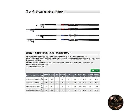 Osaka Fishing Tackle OGK Offshore Fishing Pond Bluefin RX 8-360 KTAORX836